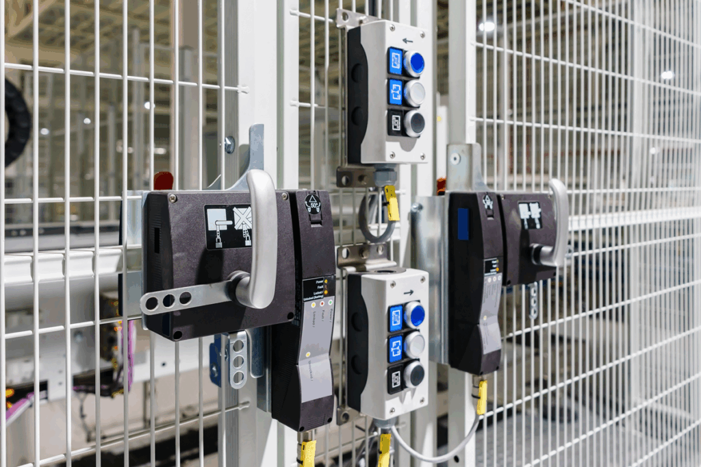 Machine guarding interlock