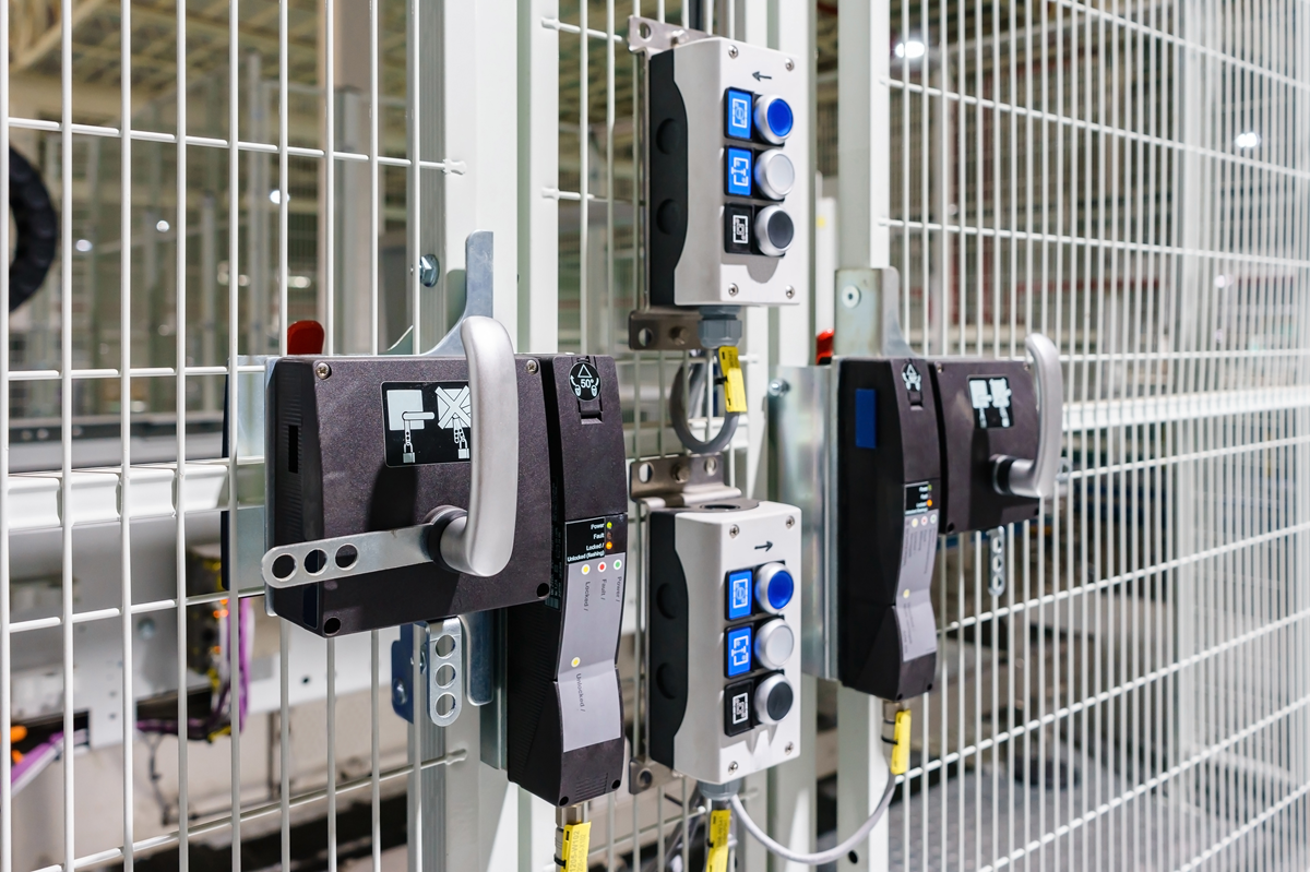 Machine guarding interlock