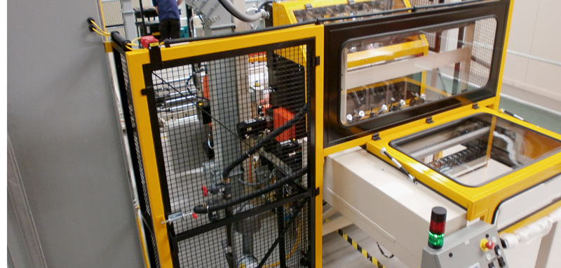 Image of Airpouch packaging machine guarding for electrical engineering