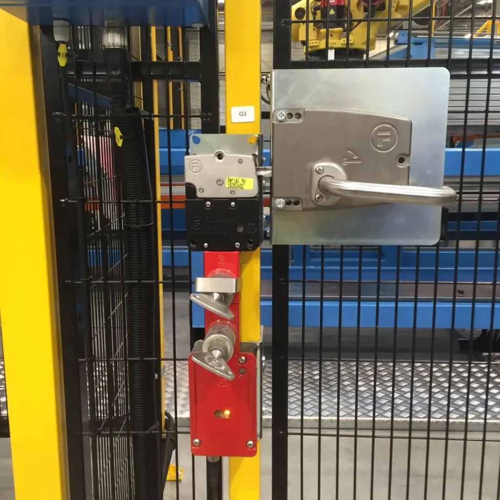 Guard-locking switch
